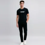 Black Graphic T shirt