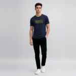Round Neck Navy Blue T shirt