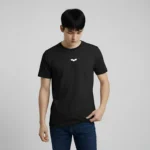 Round Neck Black T Shirt